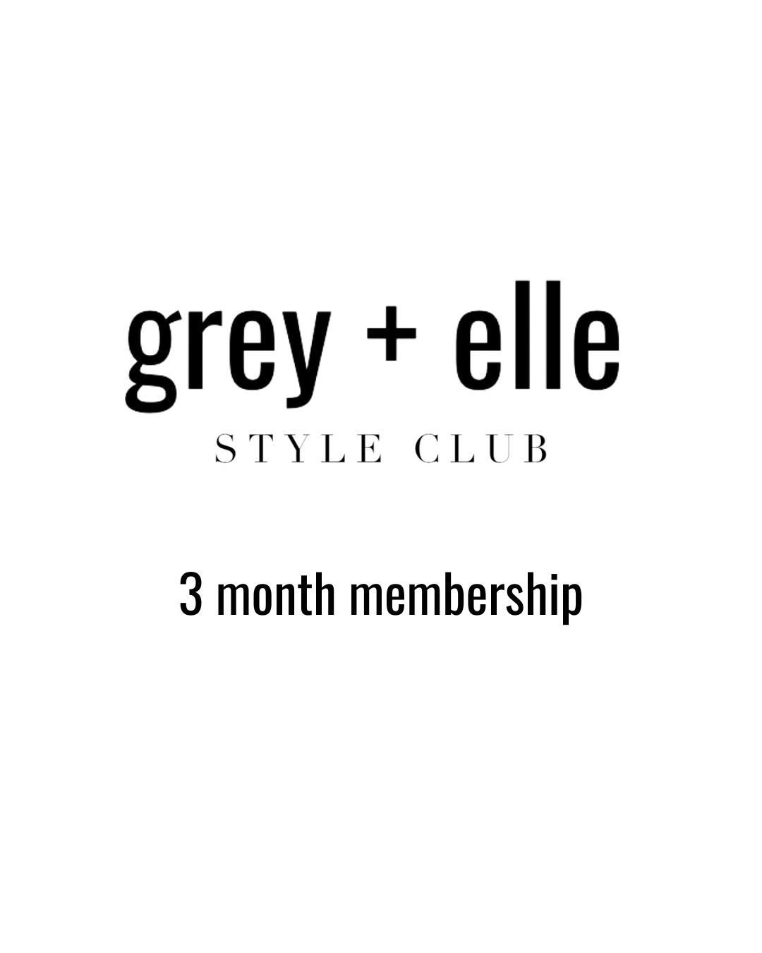 Style Club Gift - 3 Month Membership