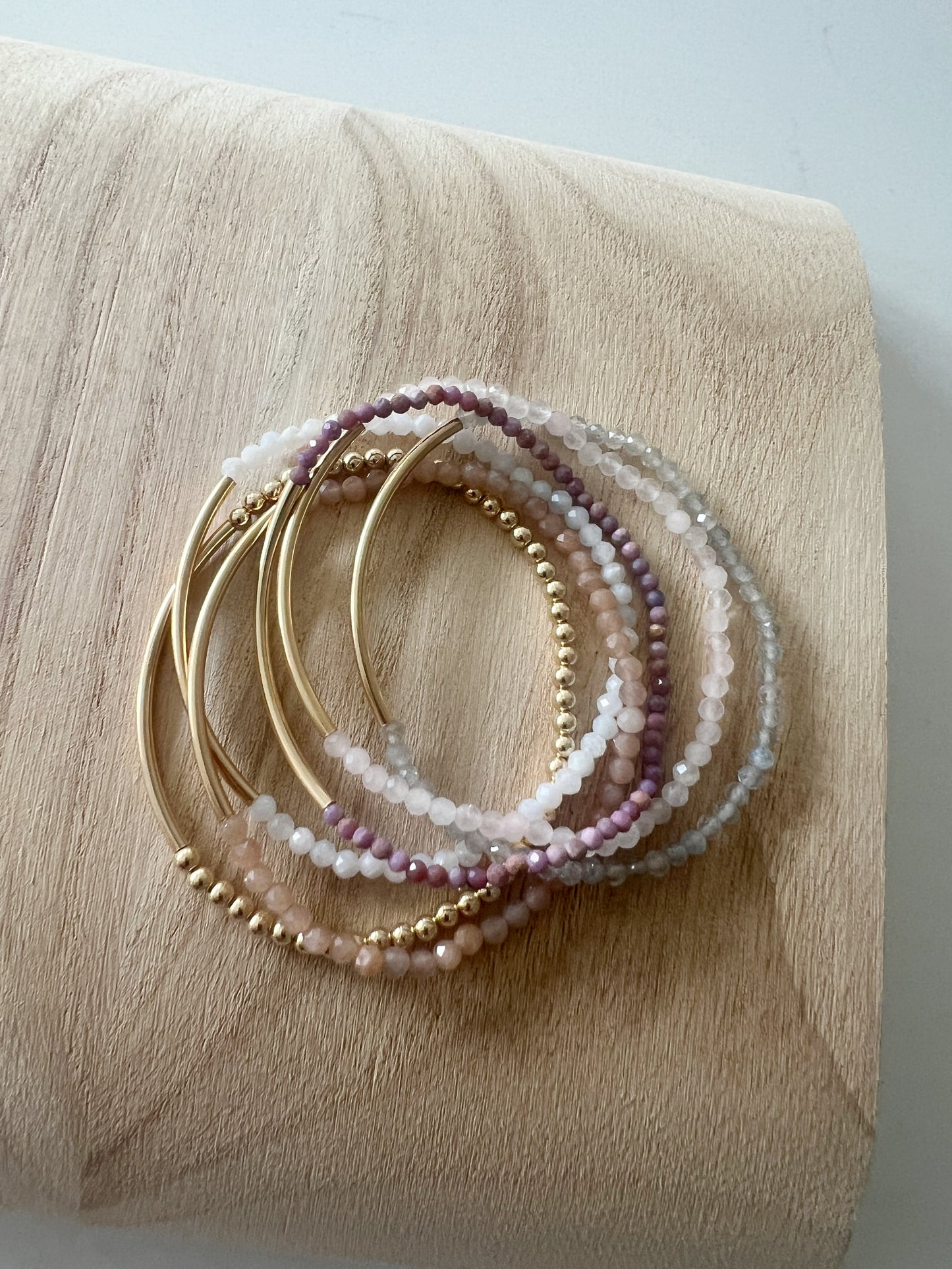 The Labradorite Bangle Bracelet