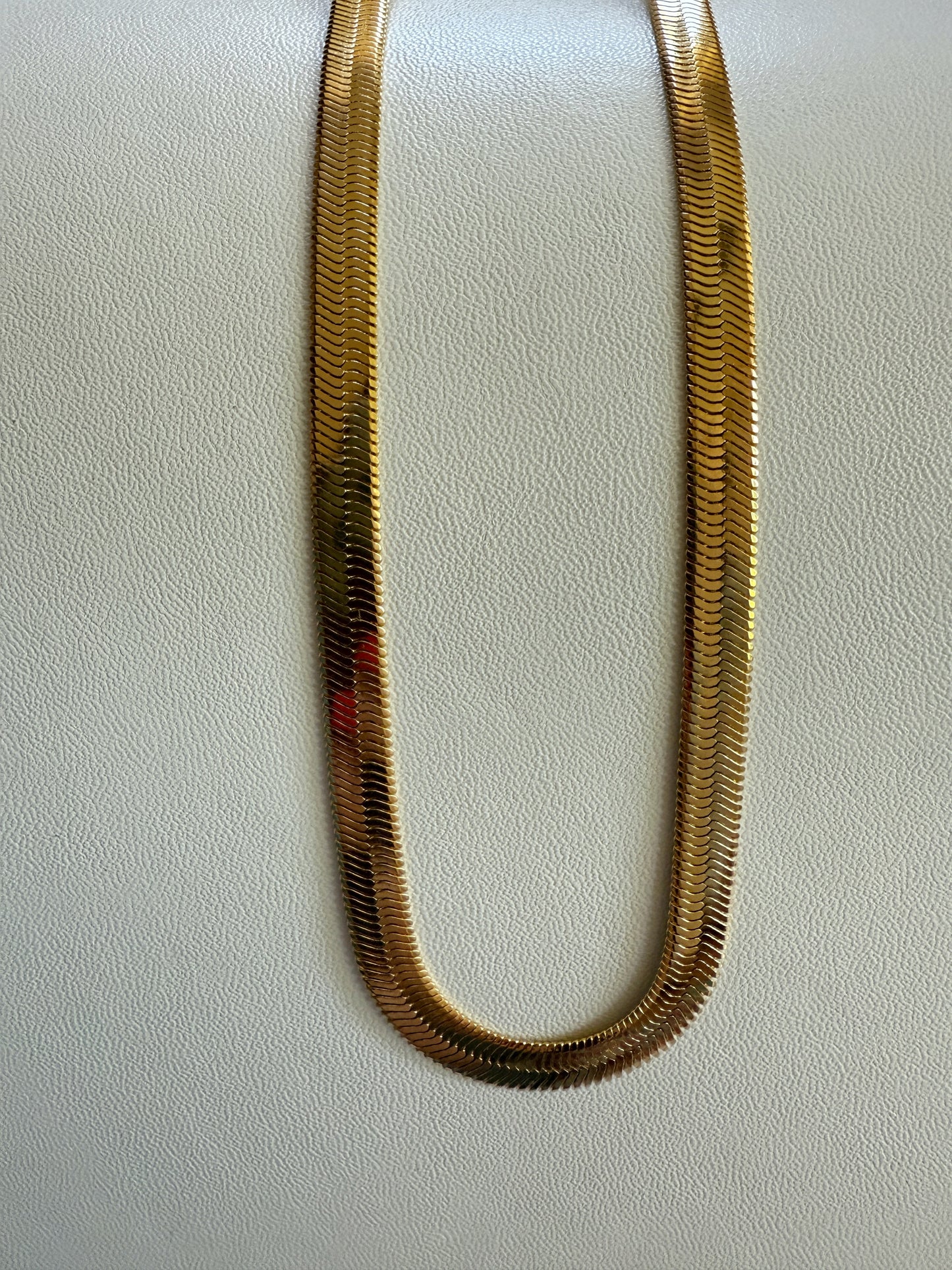 5mm Gold Filled Herringbone Necklace