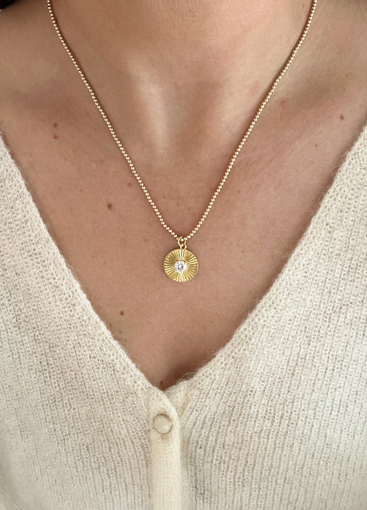 The Goldie Charm Neckalce