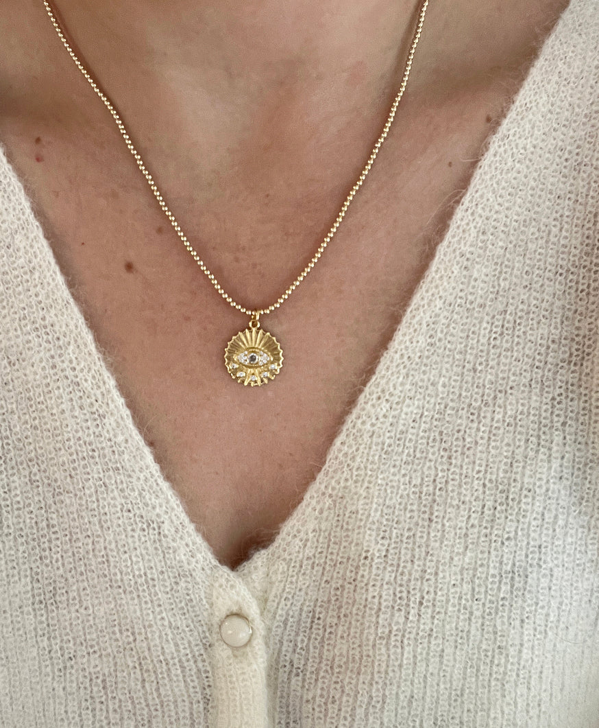 The Goldie Charm Neckalce