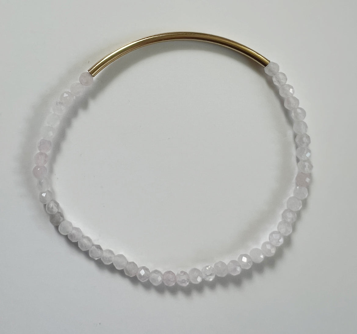 The Rose Quartz Bangle Bracelet