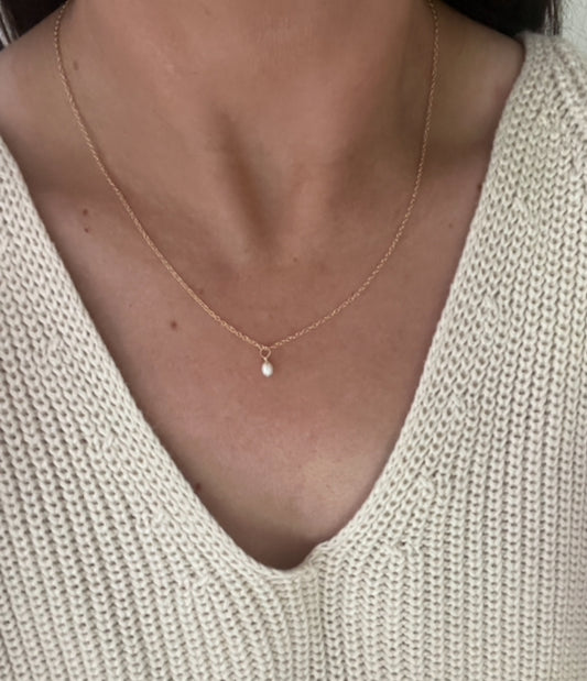 Pearl Drop Necklace