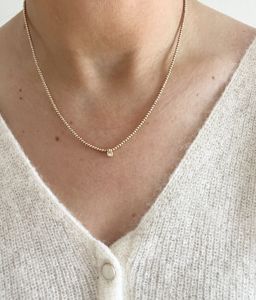 The Goldie + Sparkle Necklace