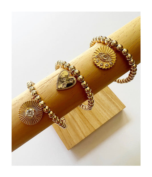 Love Heart Charm Bracelet