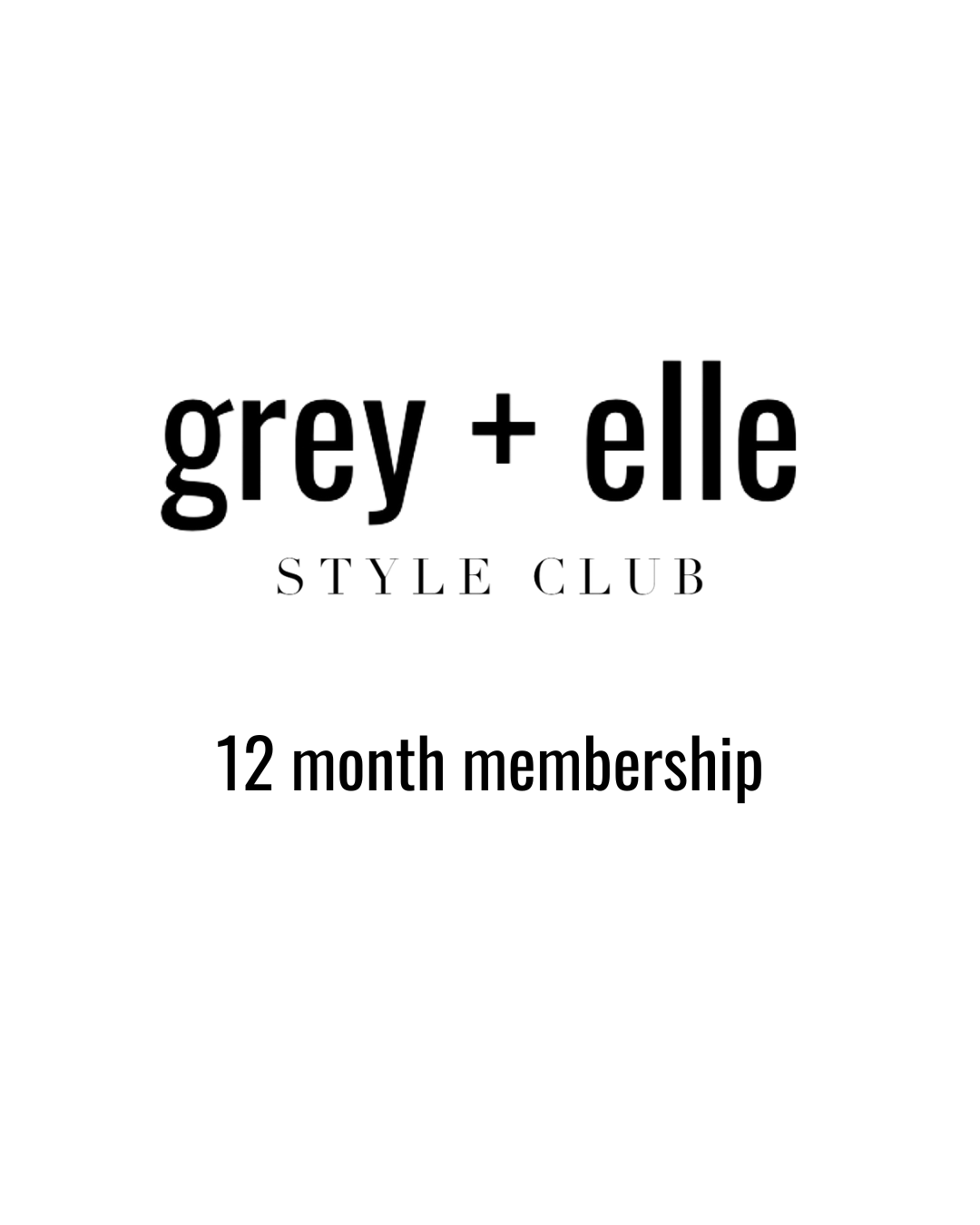 Style Club Gift - 12 Month Membership