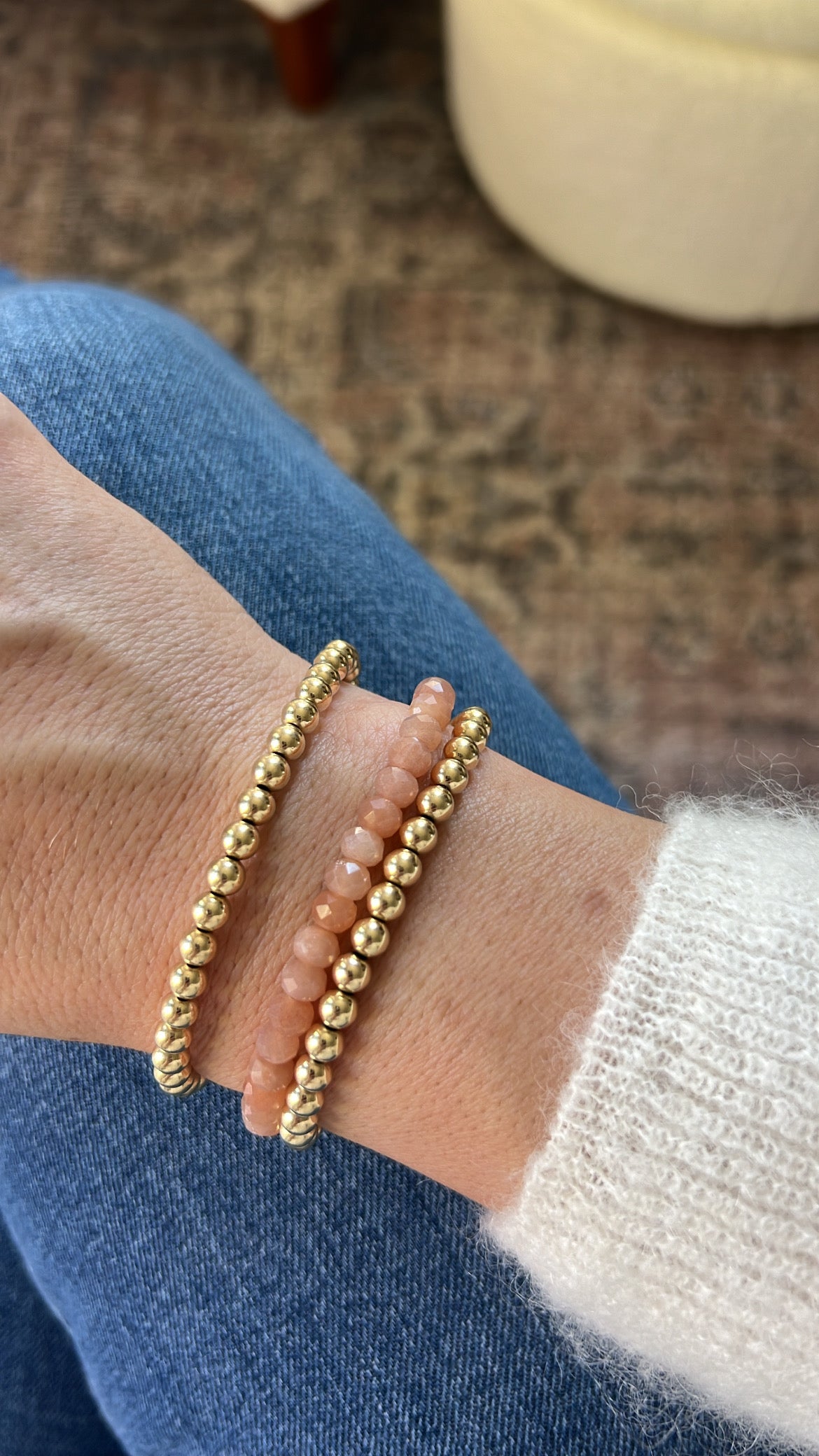 Natural Moonstone Bracelet