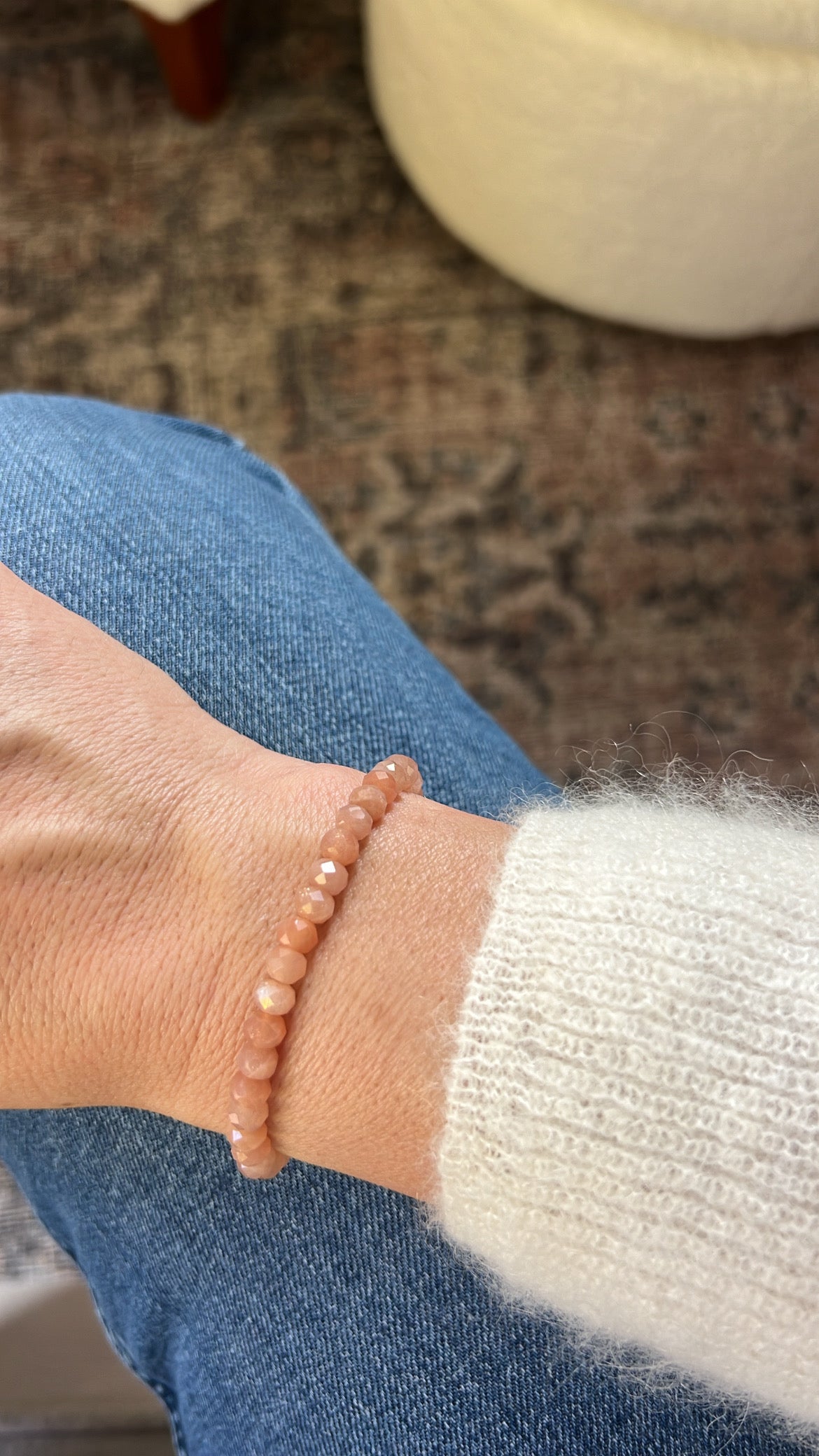 Natural Moonstone Bracelet