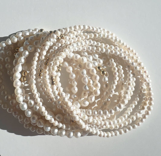 Fresh Water Pearl Beaded Bracelet